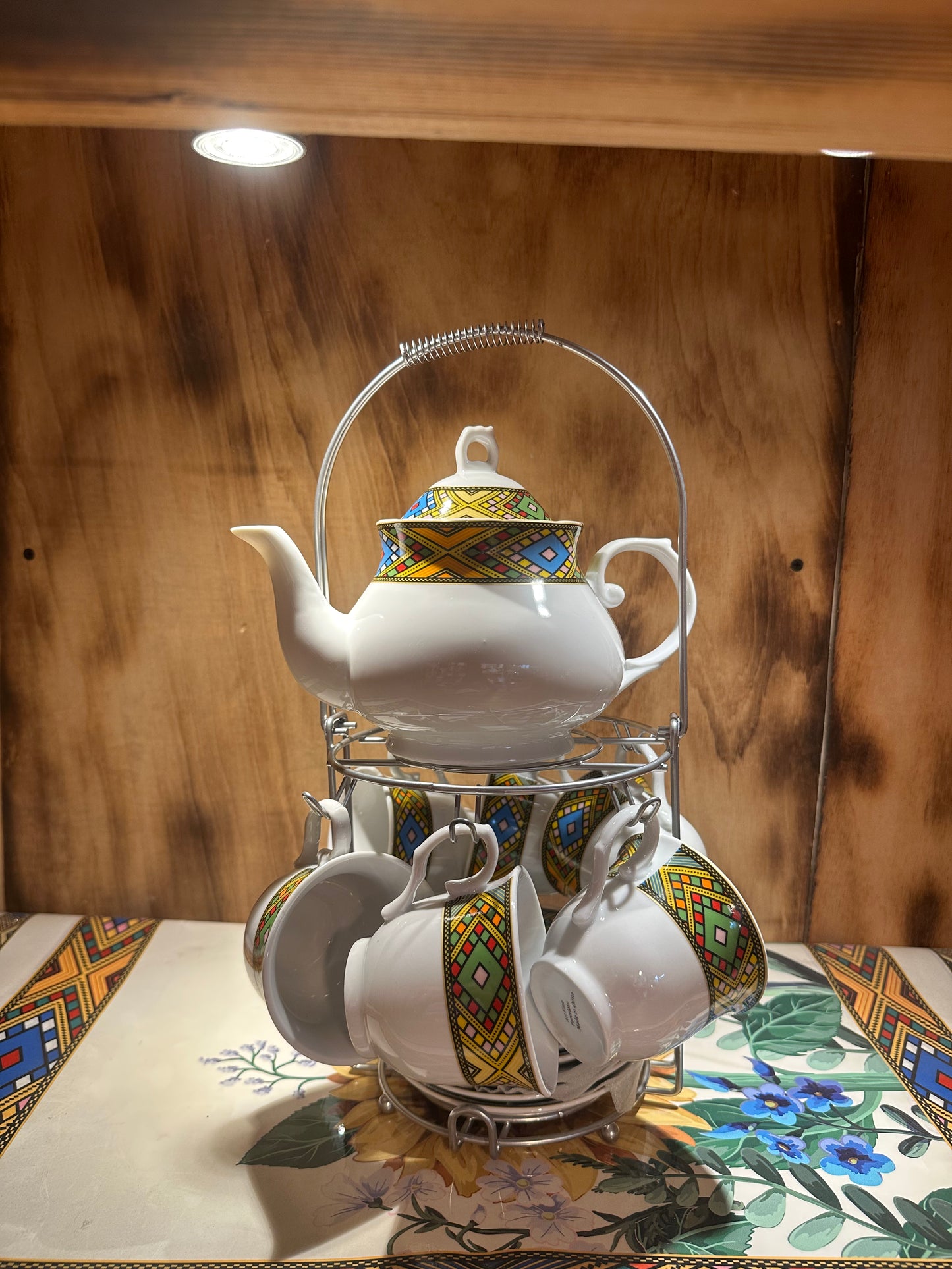 Ethiopian 15 pcs tea set