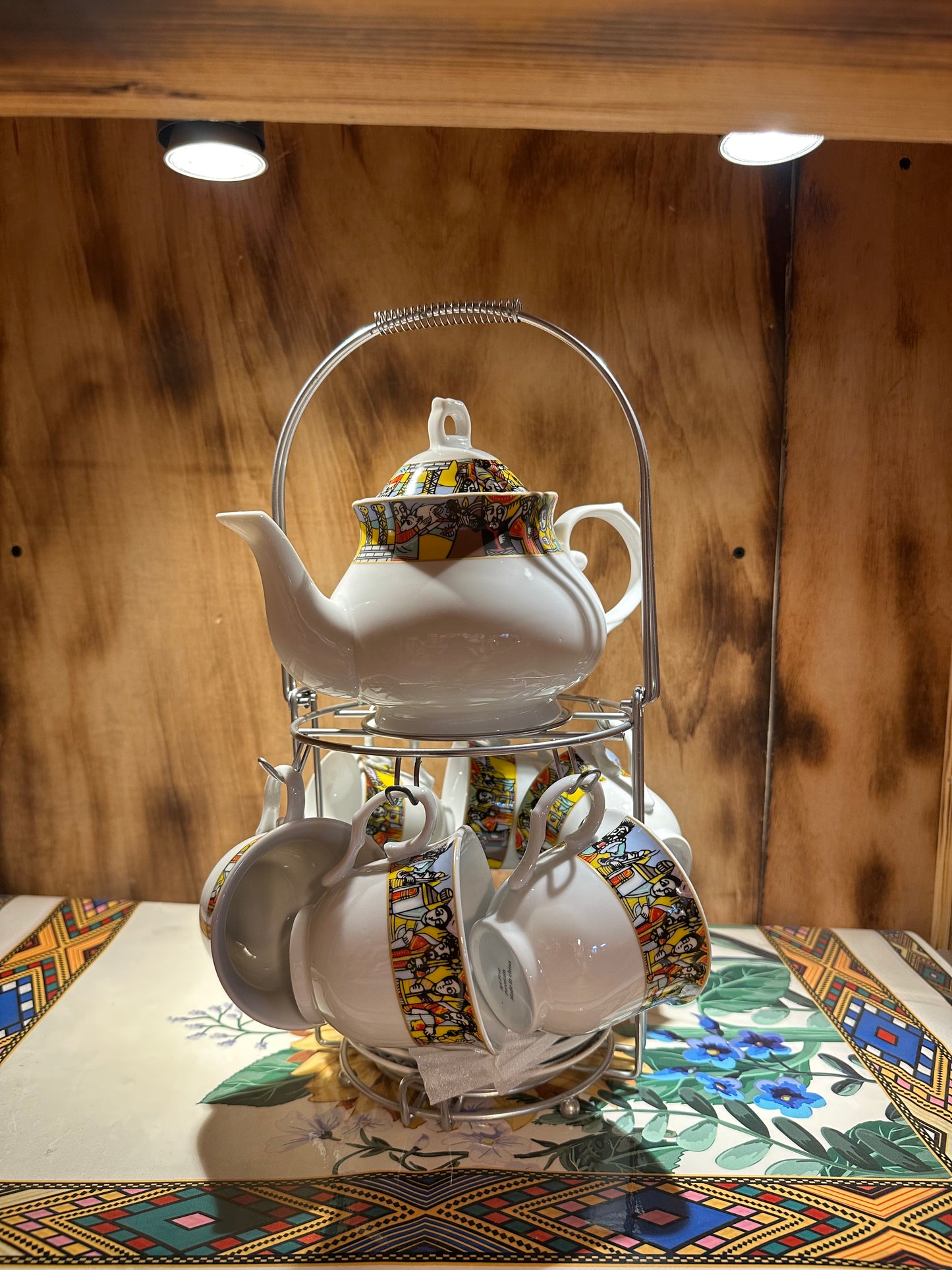 Ethiopian 15 pcs tea set