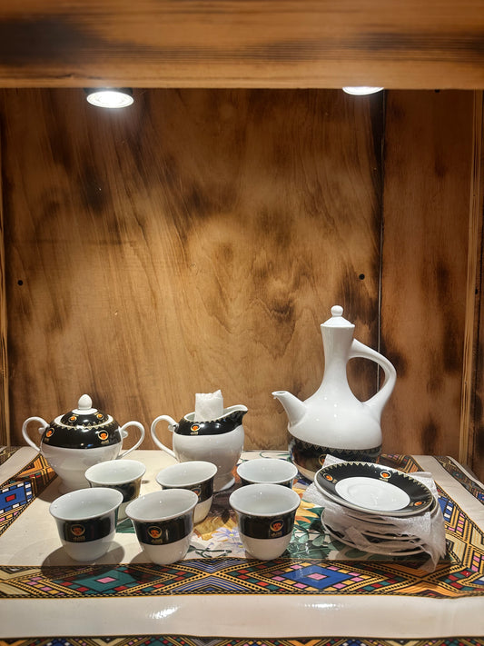 Ethiopian 23 pcs coffee set (habesha)