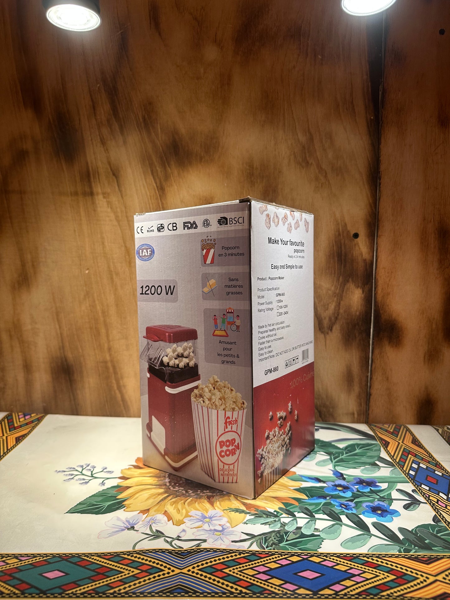popcorn machine