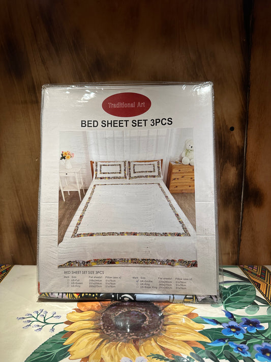 Ethiopian tardtional Bed sheet set 3pcs
