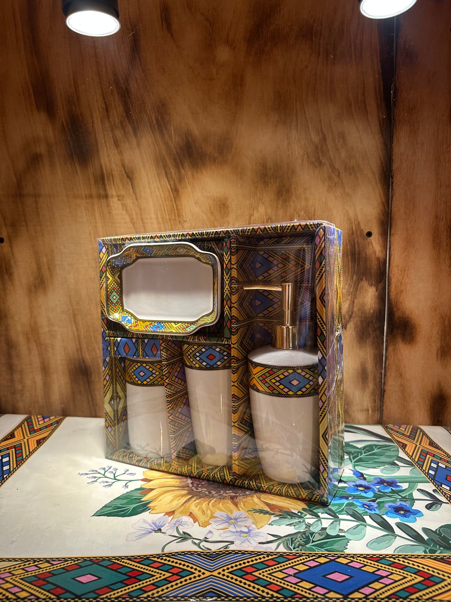 Ethiopian traditional toilet tooth-pest and soap stuff 3pcs