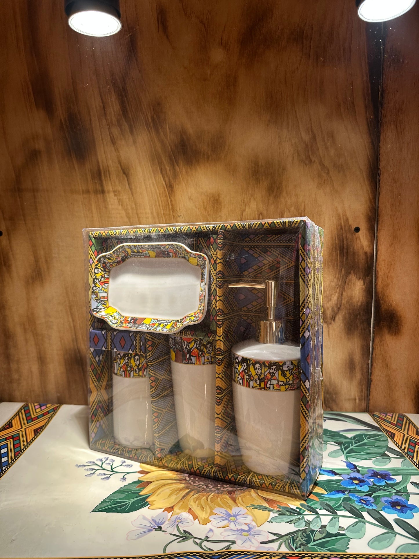 Ethiopian traditional toilet tooth-pest and soap stuff 3pcs